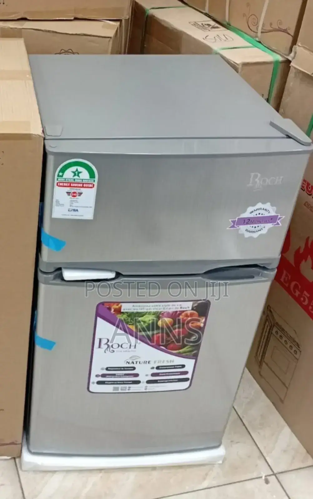 95litres Roch Double Door Amazing Fridge