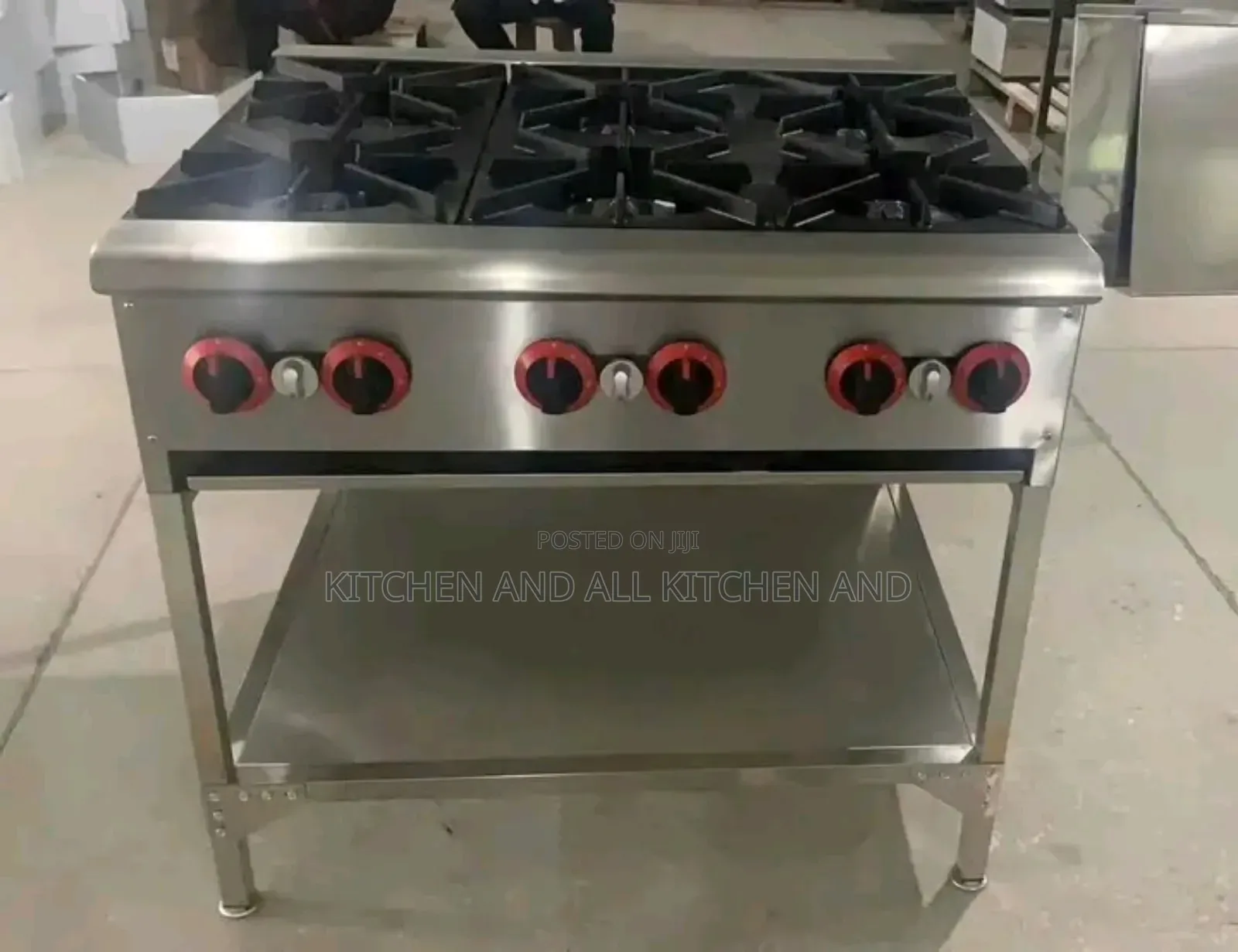 Ss Quality Six Burner Pressure Gas Cooker