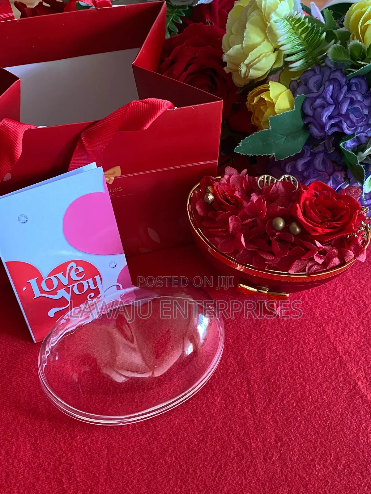 Heart Box Ladies Gift Set