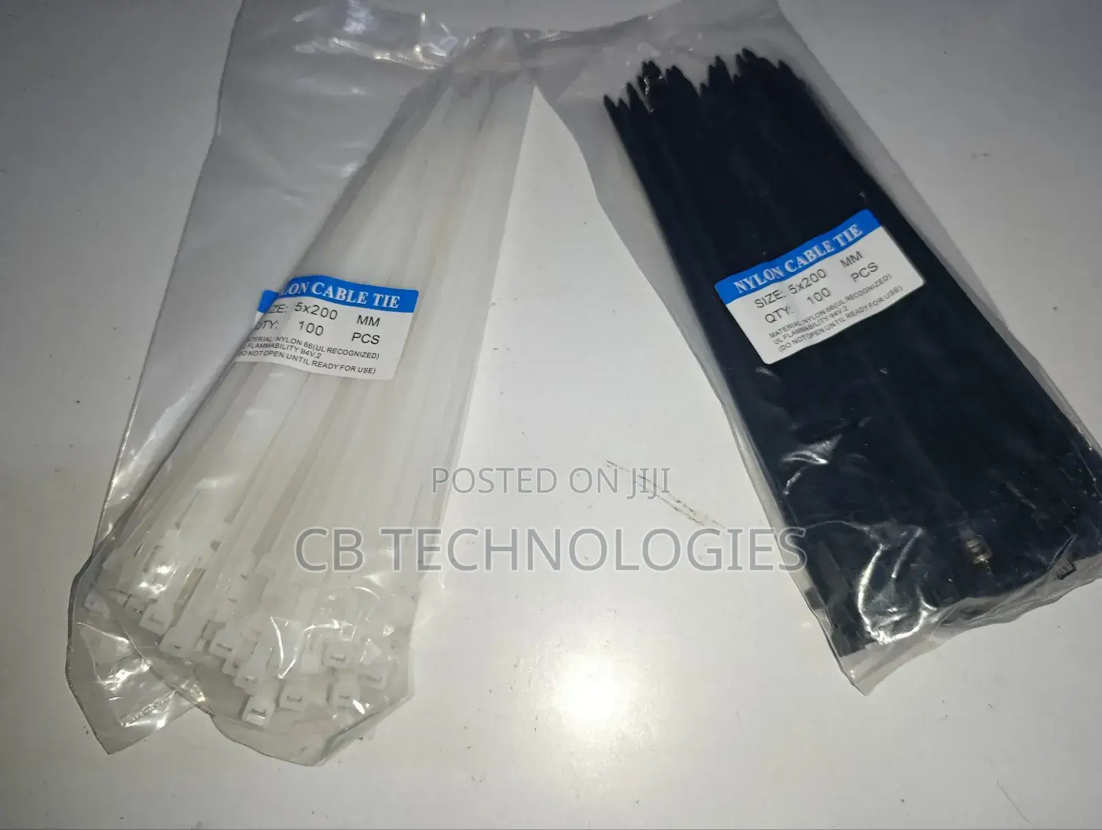 Cable Ties Nylon 66 5x200mm