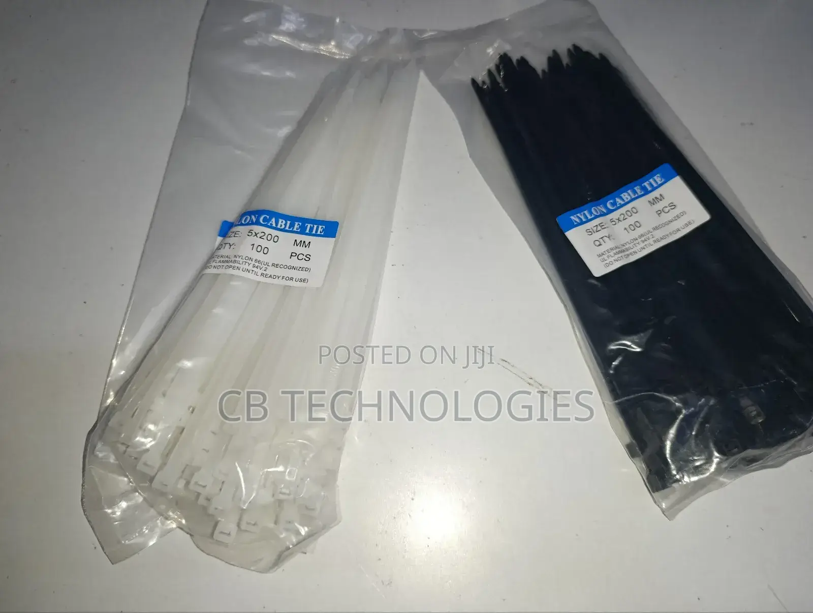 Cable Ties Nylon 66 5x200mm