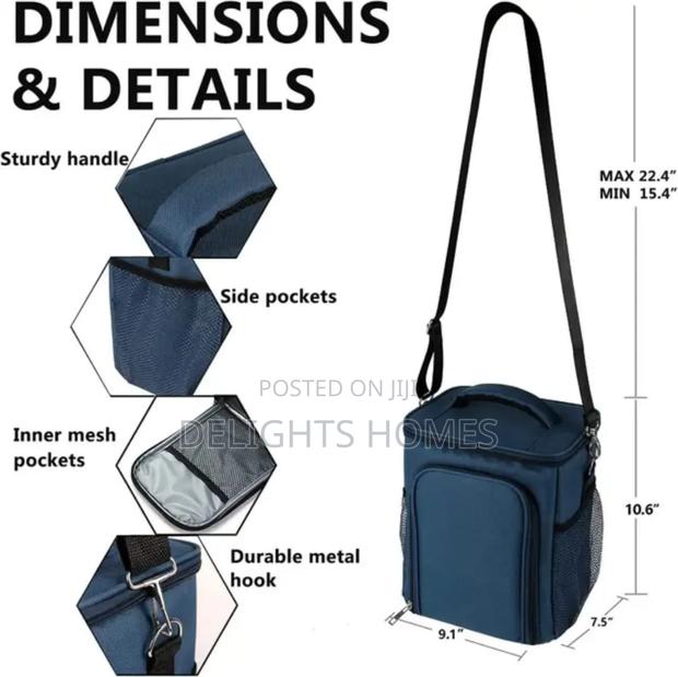 Insulated Thermal Lunch Bags -Elg - thumbnail 3