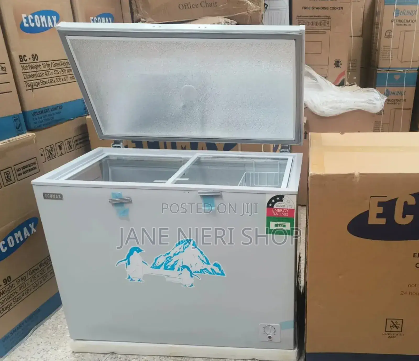 Ecomax 219 Liters Freezer