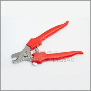 Quality Steel Nail Clippers for Pets With Plastic Handles