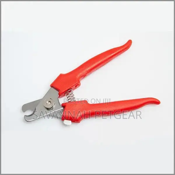 Quality Steel Nail Clippers for Pets With Plastic Handles