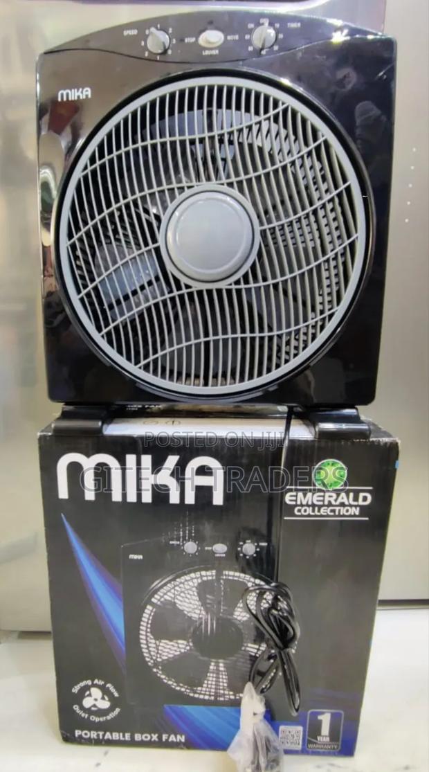 *Mika Portable Box Fan 12"
