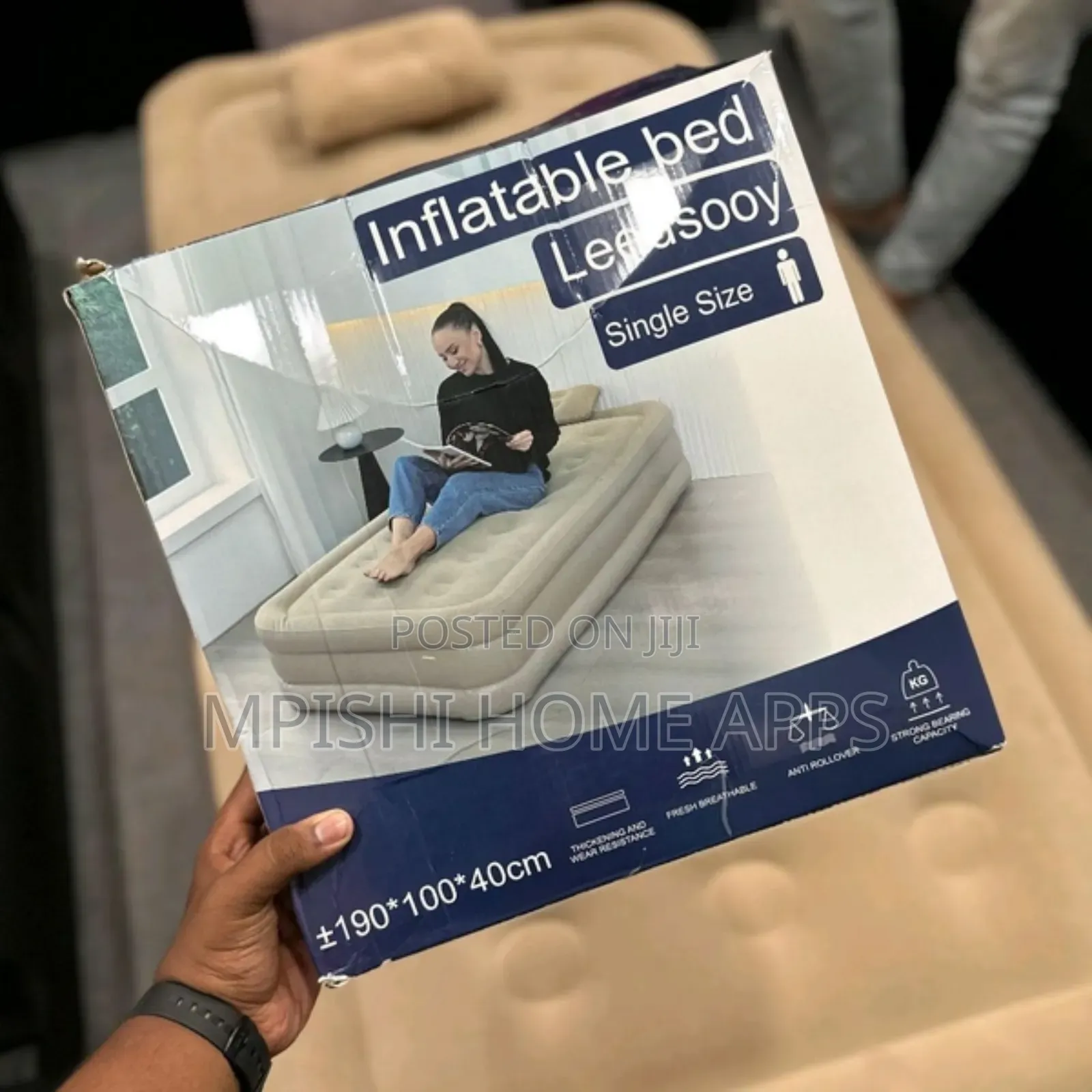 Inflatable Air Bed Mattress
190×100×40cm