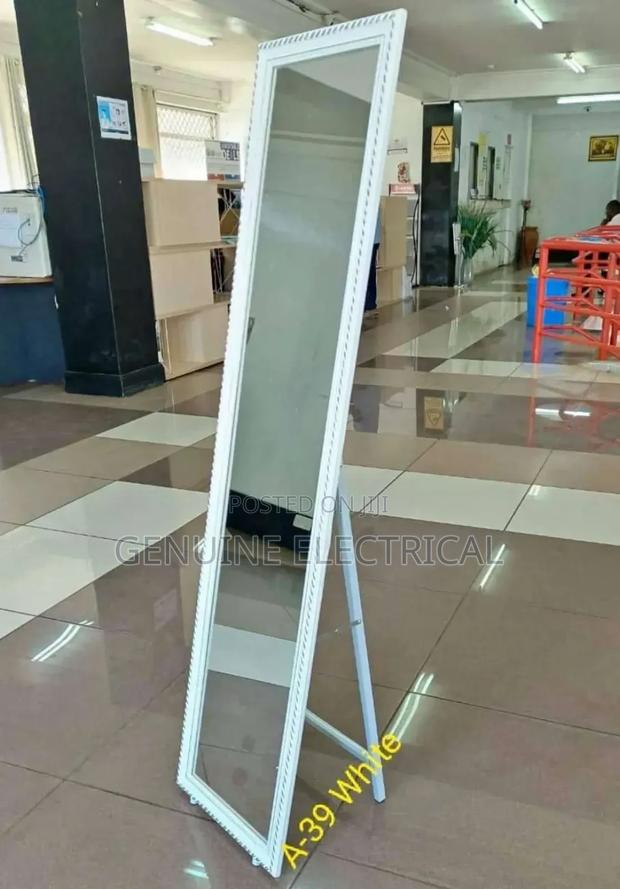 Strong White Executive Dressing Mirror