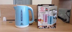 2.3ltrs Plastic Eurochef White Cordless Kettle