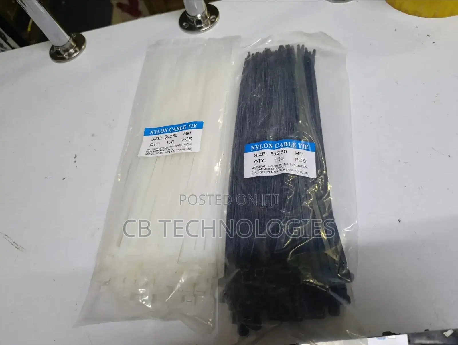 Cable Ties Nylon 66 5x250mm