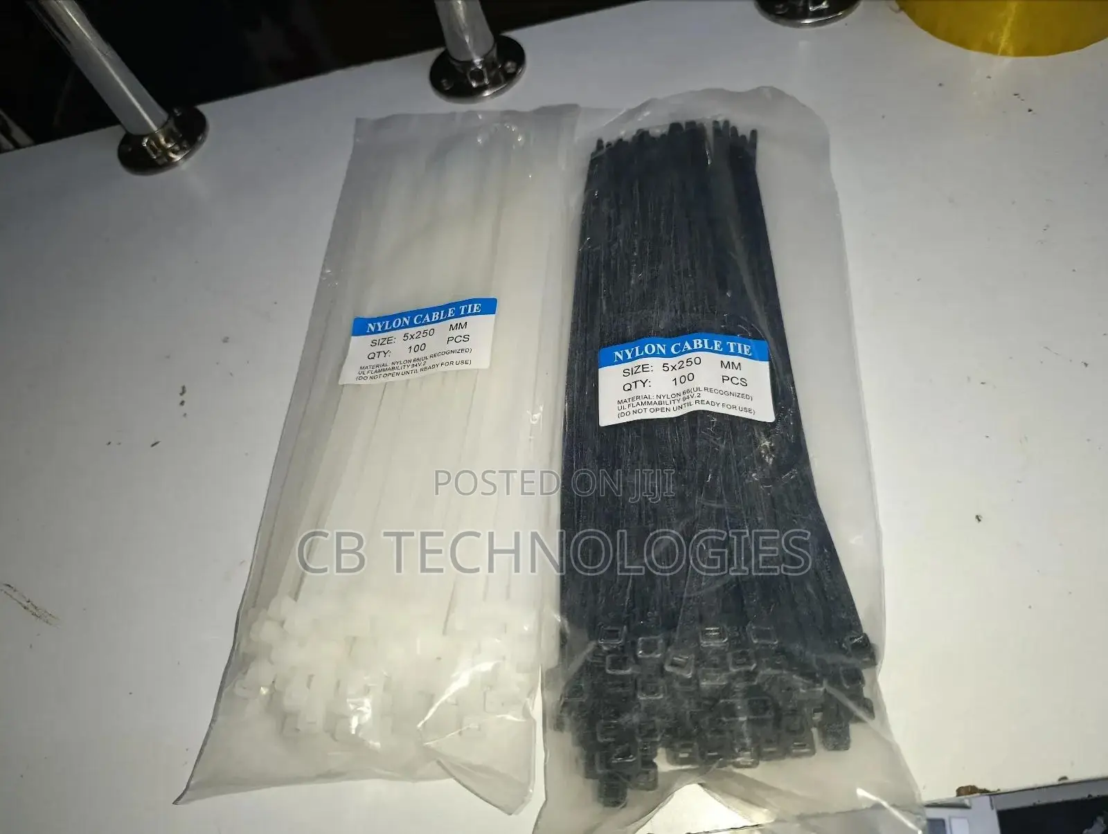 Cable Ties Nylon 66 5x250mm