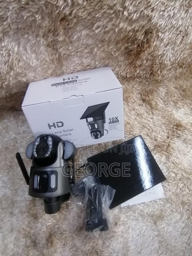 Dual Lens Solar PTZ 4G U^Box Camera Dual Lens PTZ Camera - main view