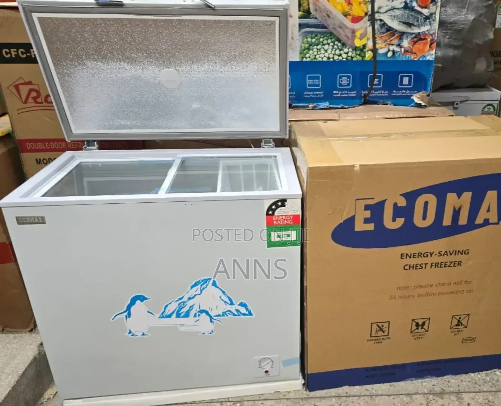 169litres Unique Ecomax Chest Freezer