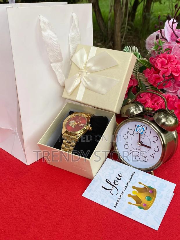 Valentine's Men's Gold Watch Package - main view