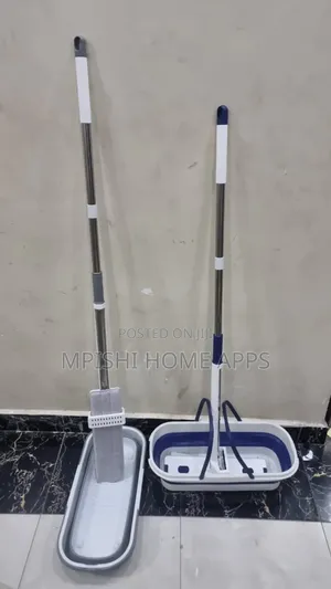 Self Wringing Hand Free Flat Mop
