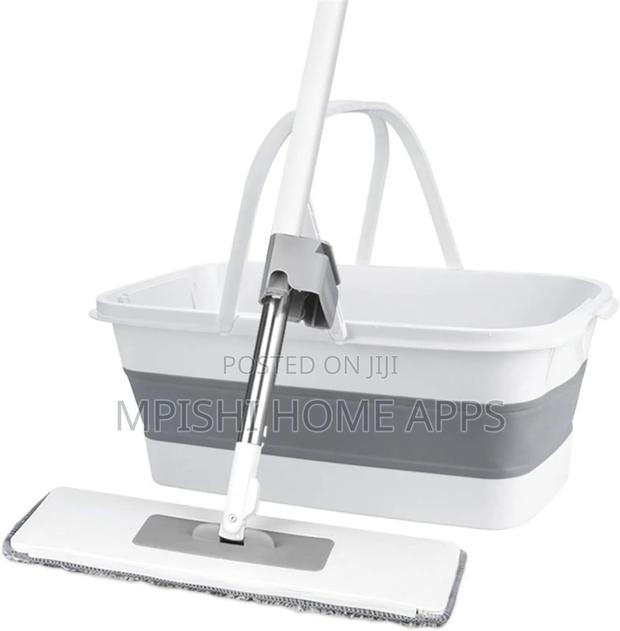 Self Wringing Hand Free Flat Mop - main view