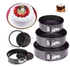 3pc Cake Mould Set at 