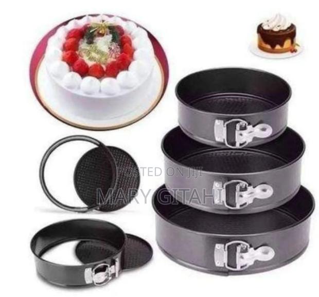 3pc Cake Mould Set at 
