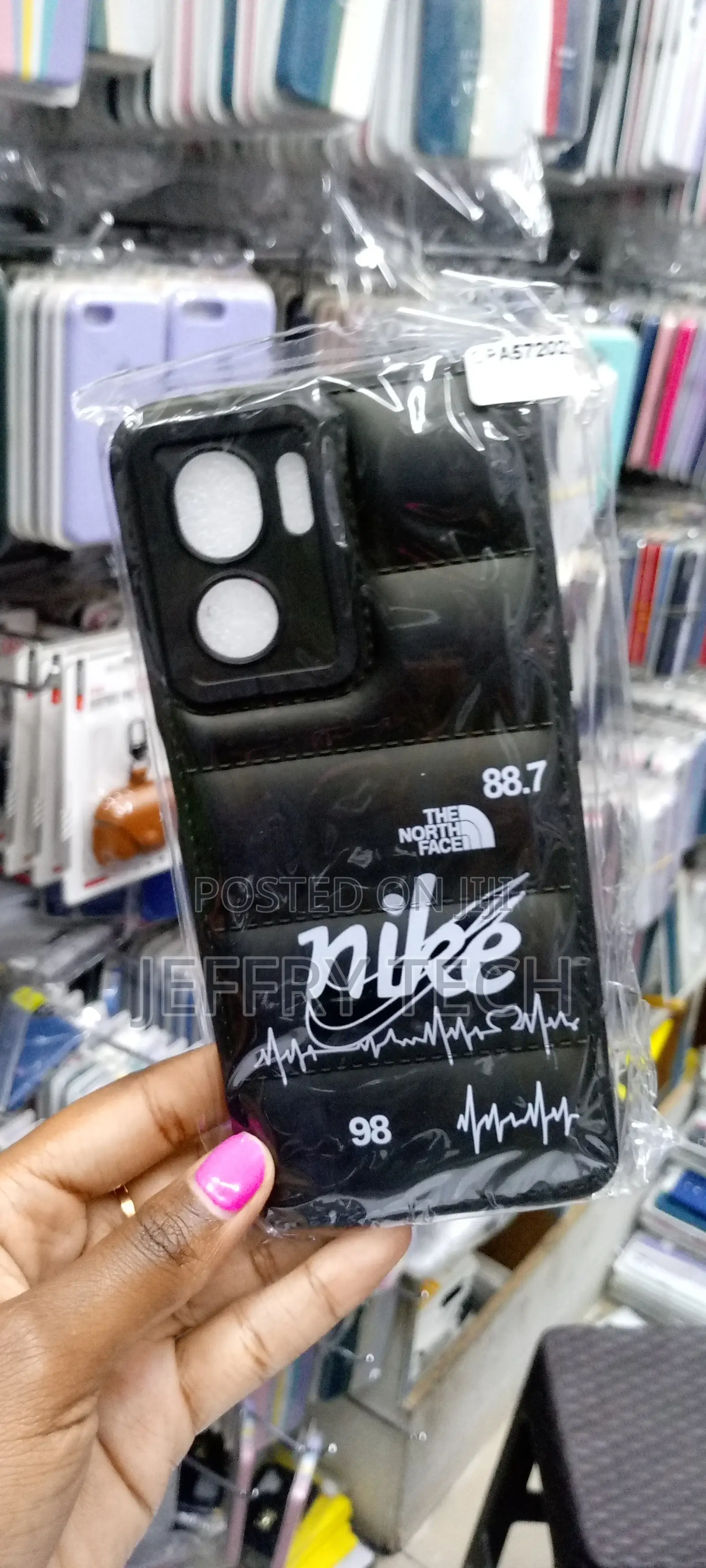 Oppo A57 4g | Puffer Cover | Scratch Resistance| Soft Touch