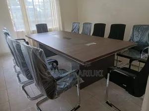 Brown 3m Boardroom Table