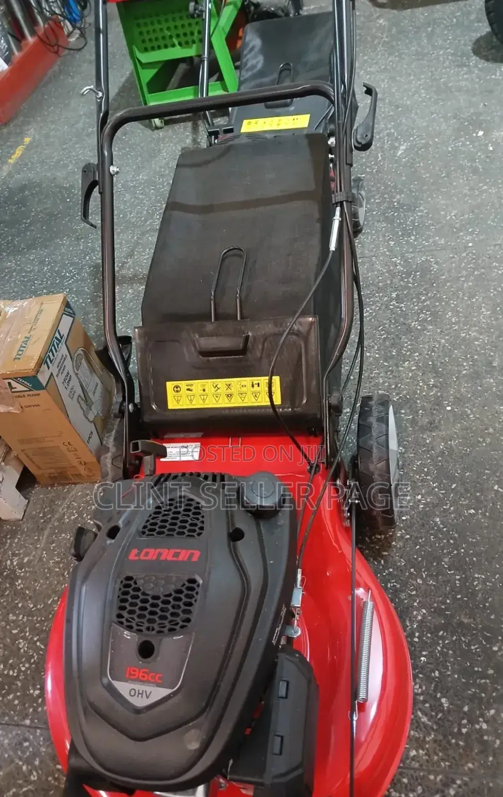 Lawn Mower Machine.