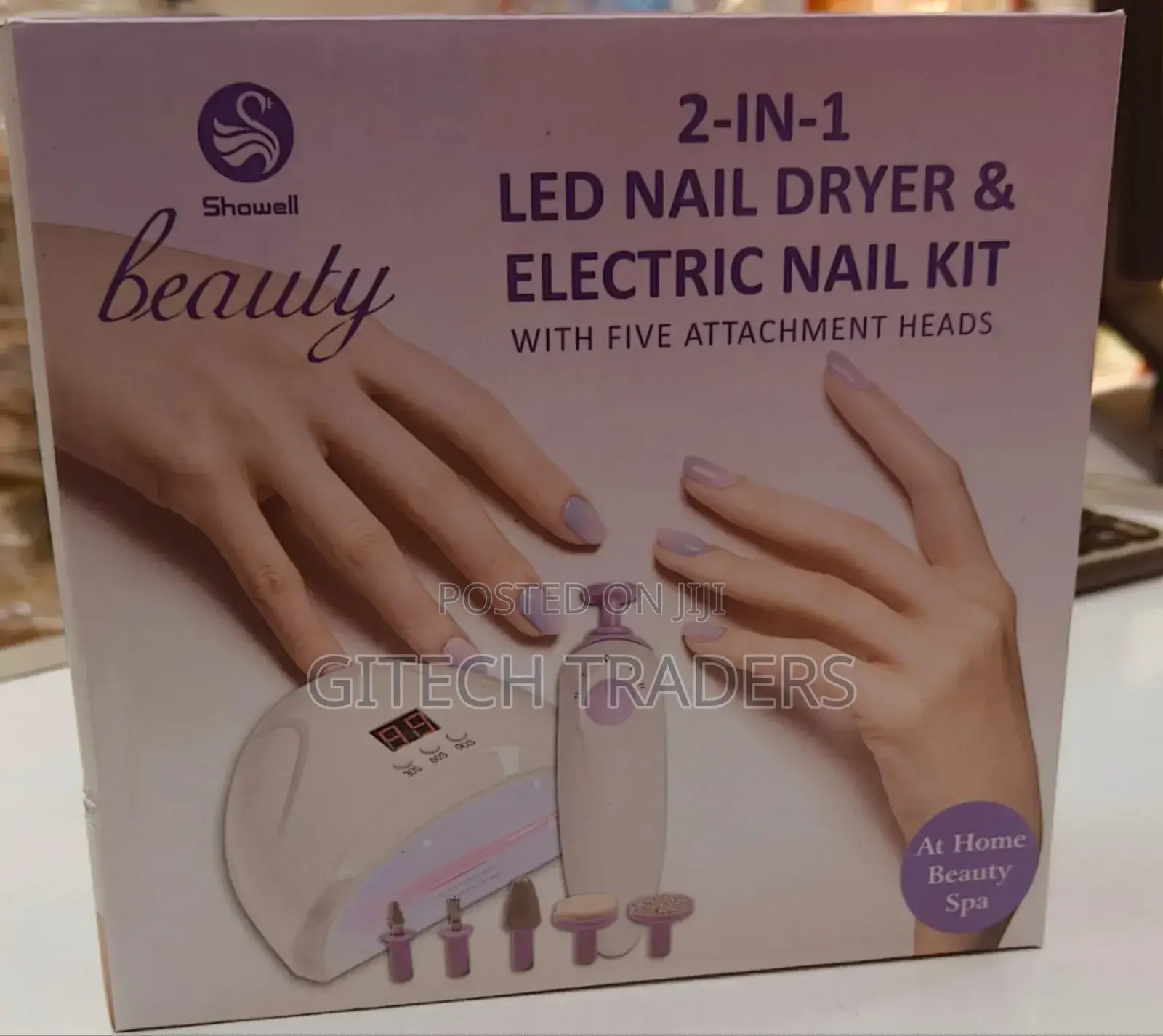 *2 in 1 Led Nail Dryer and Electric Nail Kit