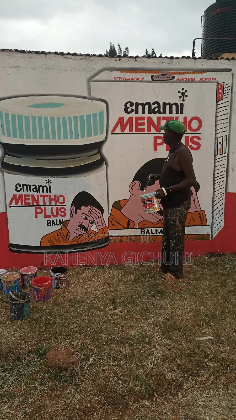 Outdoor Painter, Interior Decorator, Artist And Graphic Design.