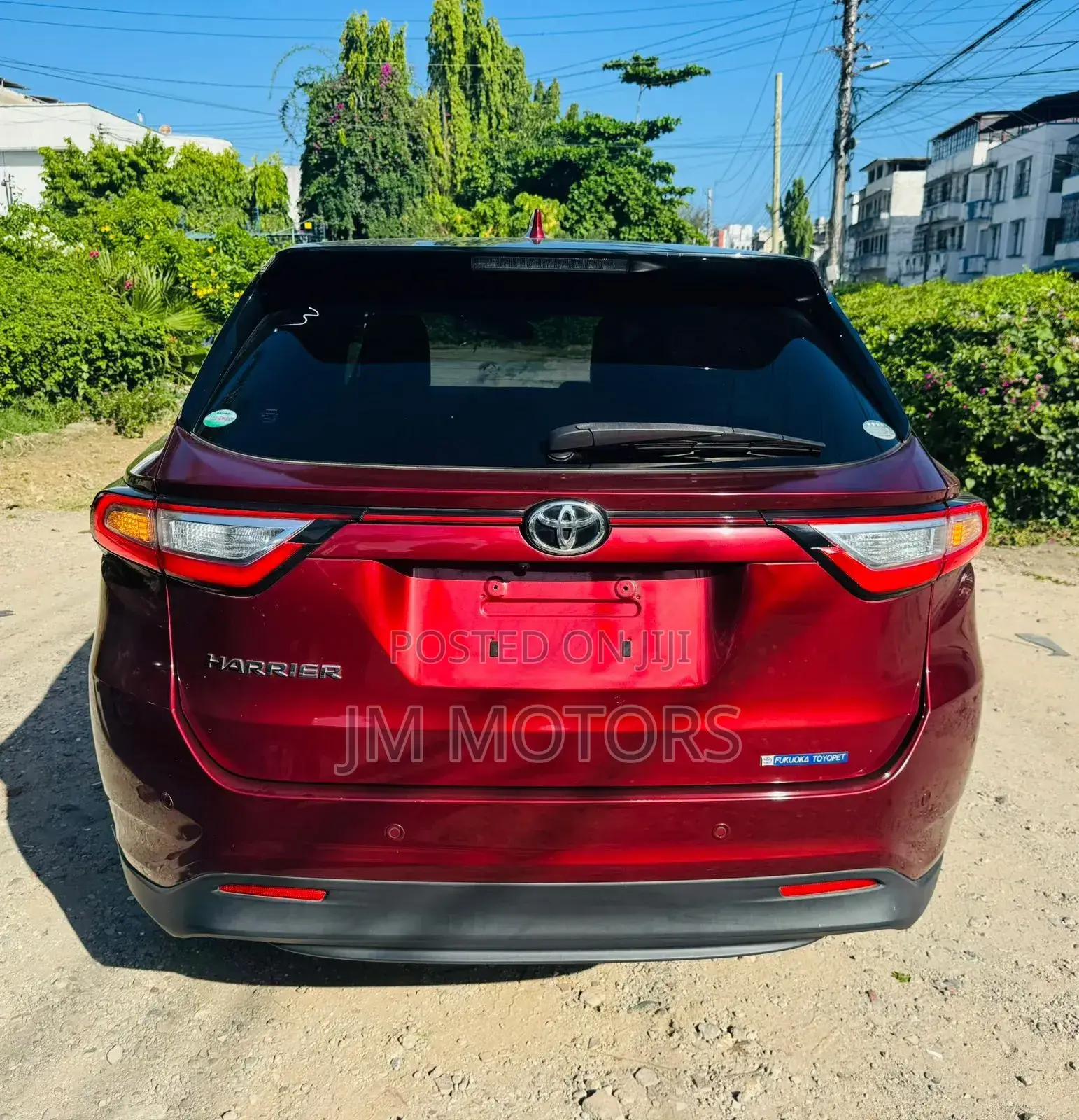 Toyota Harrier 2017 Red