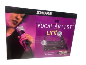 SHURE Vocal Artiste Uhf Wireless Microphone – SM58
