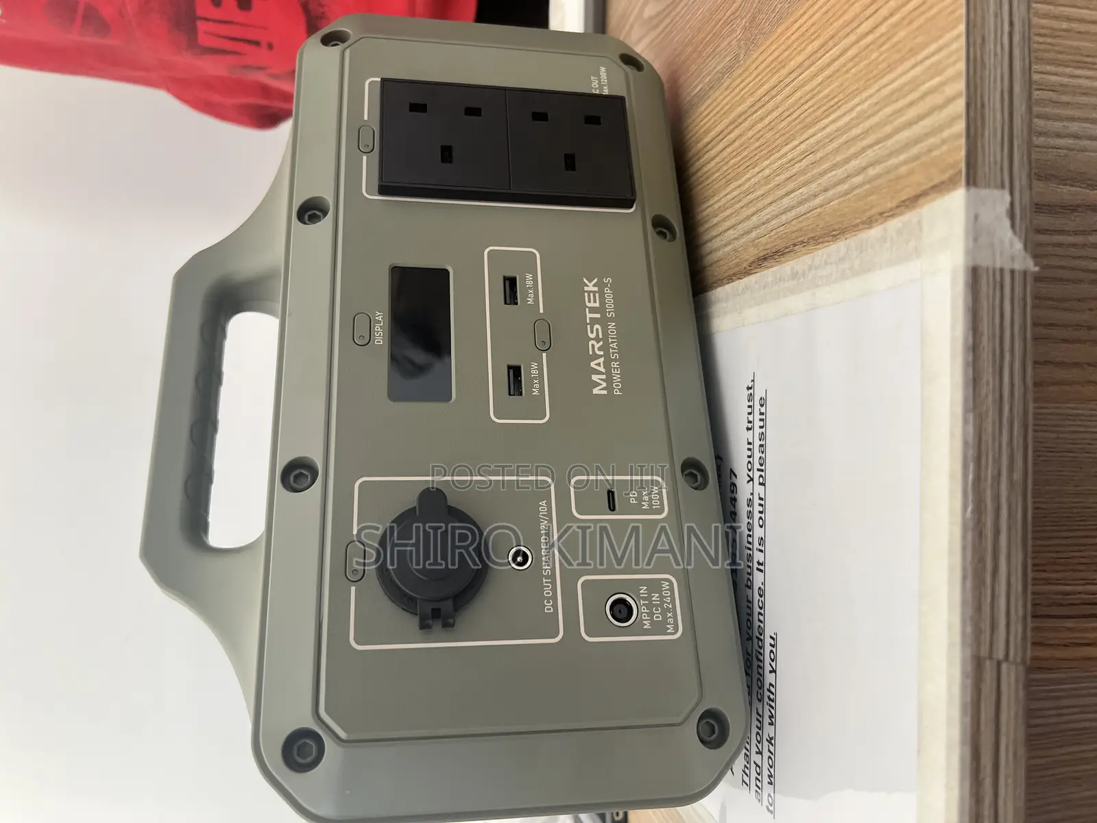 Portable Powerstation With 500w for Emergency