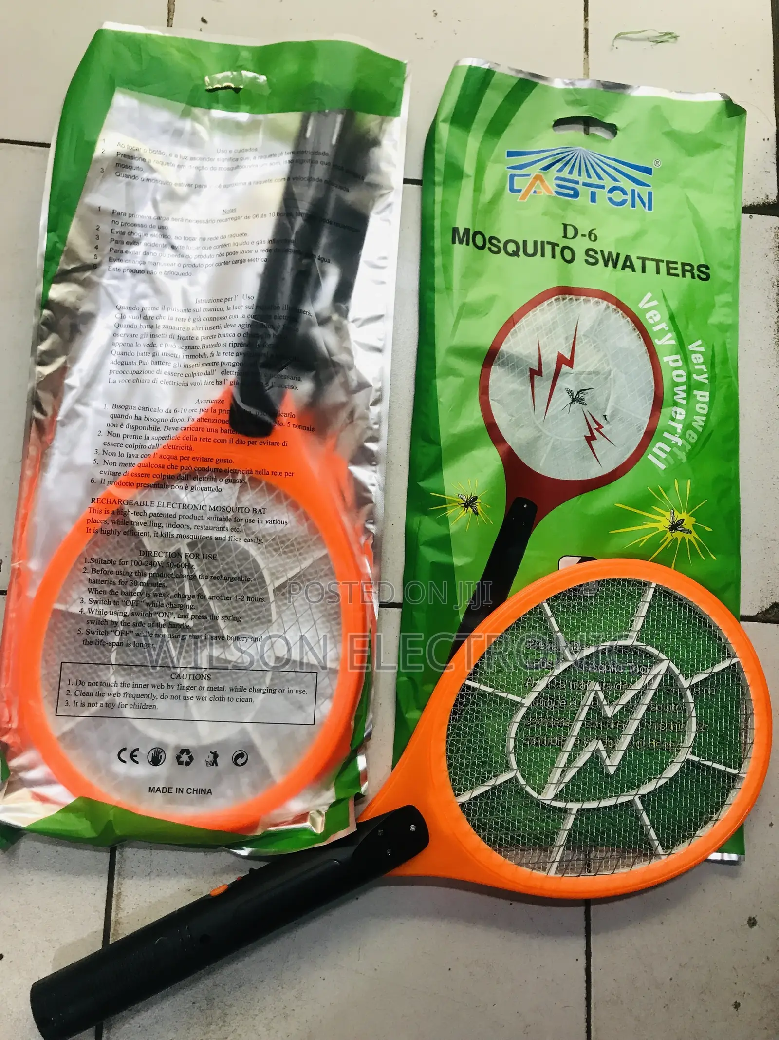 Rechargeable Mosquito Swatter