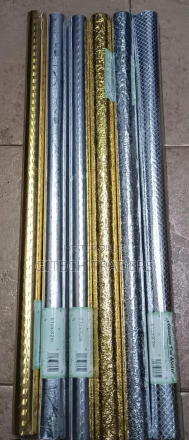 * Aluminium Foil Stickers*
*Size 61cm by 2 Meters