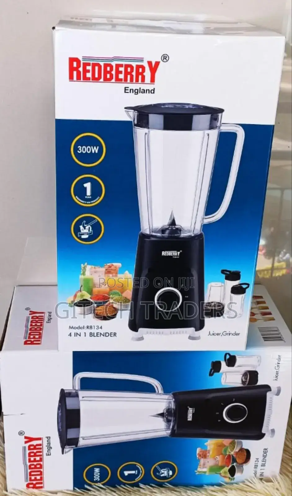 Redberry Blender
4 in 1