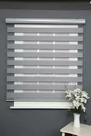 Instant Window Transformation, Zebra Roller Blinds