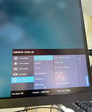 *Lenovo G34w-30 Lenovo G34w-30 Monitor's 34-Inches