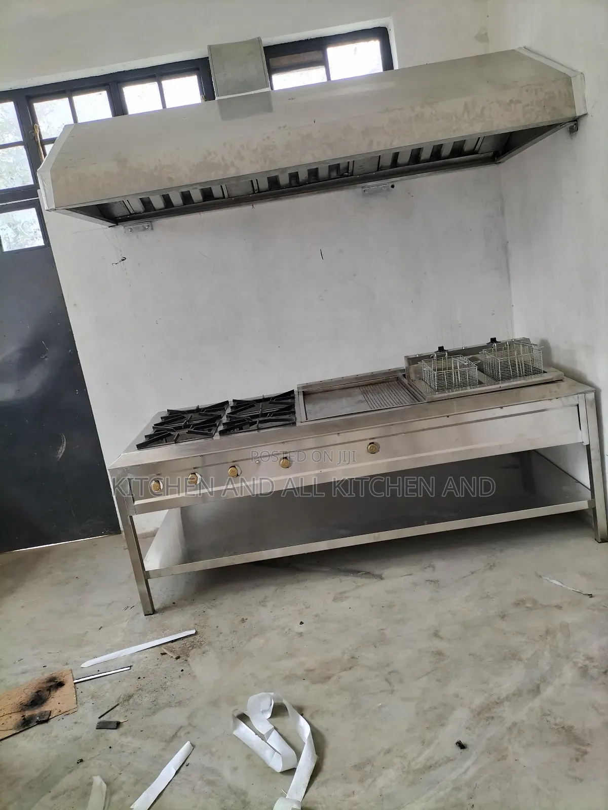 Cooking Range For. Commercial Kitchen