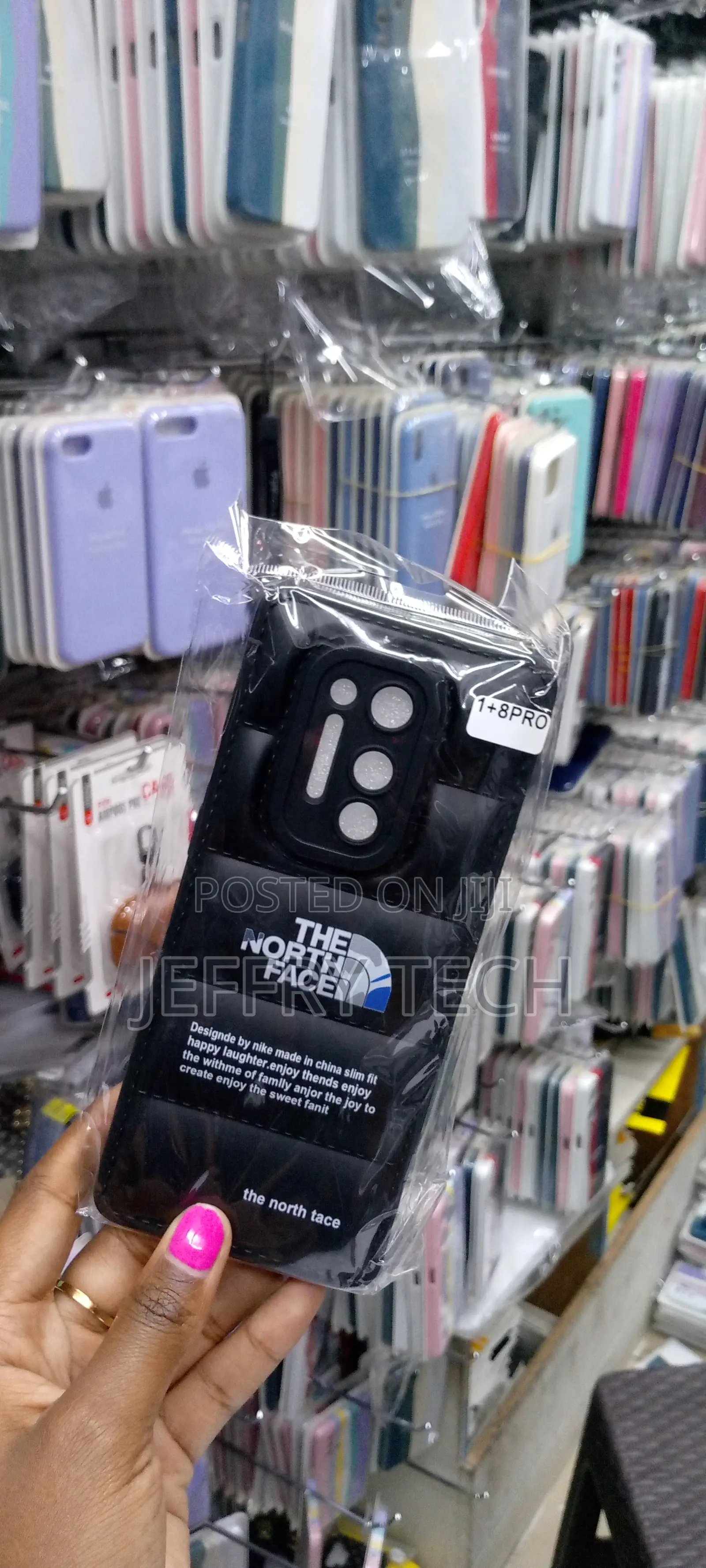 The North Face Case for 1 Plus 8 Pro Luxury Stylish Case