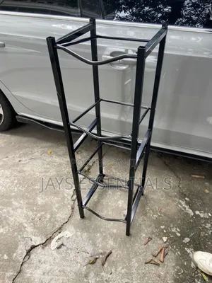 4 Water Bottle Metallic Rack