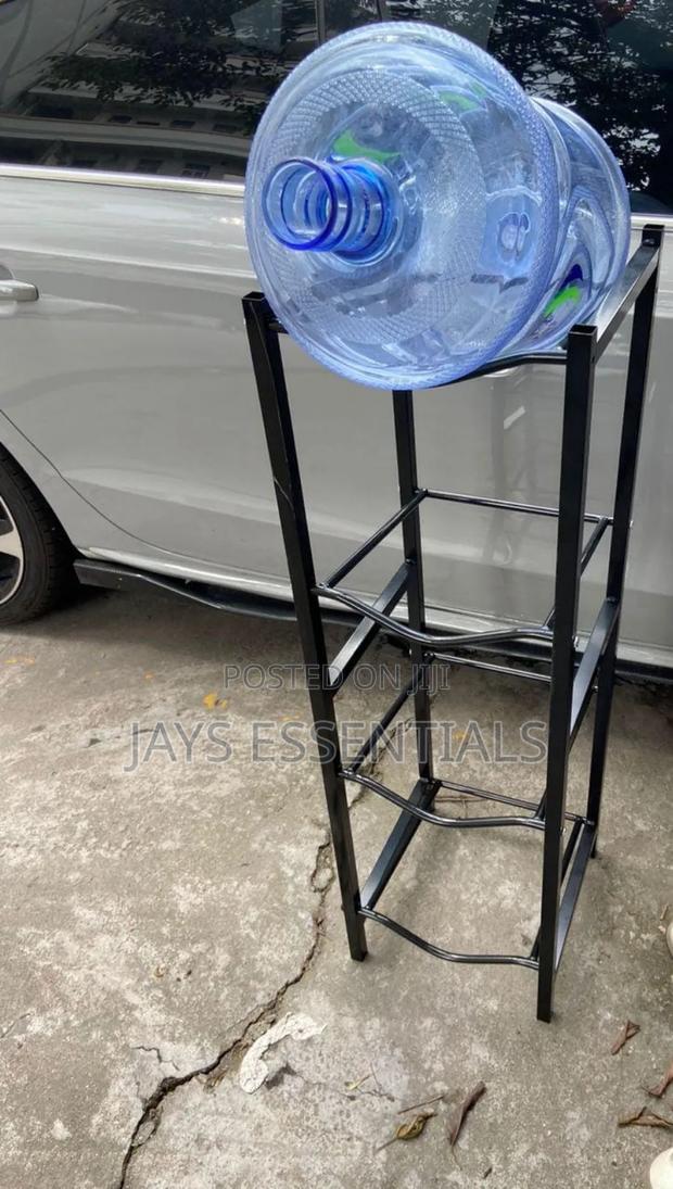 4 Water Bottle Metallic Rack - thumbnail 3