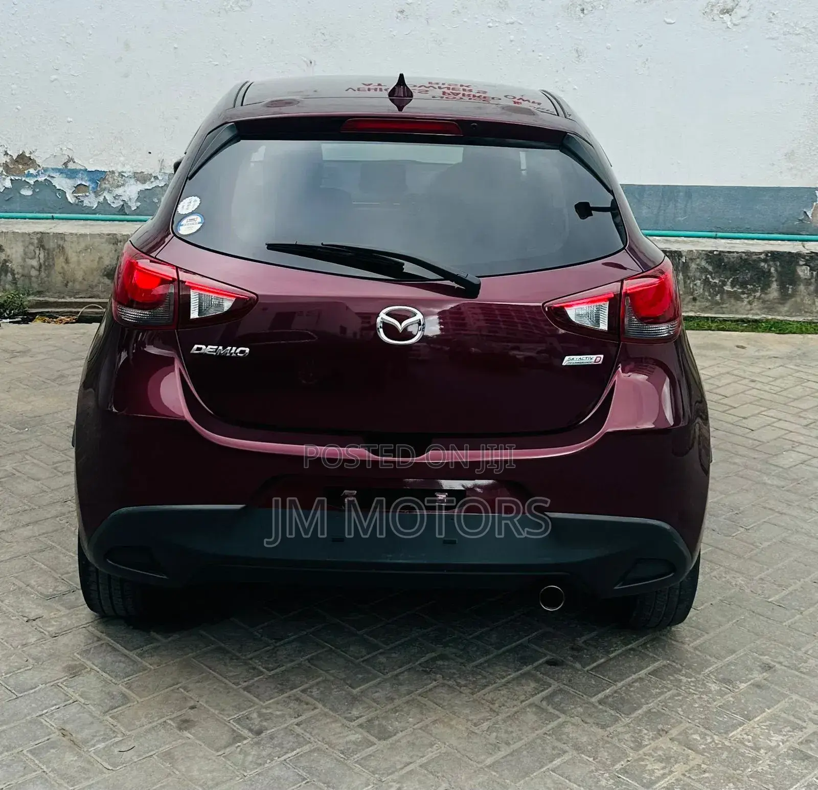 Mazda Demio 2018 Burgundy