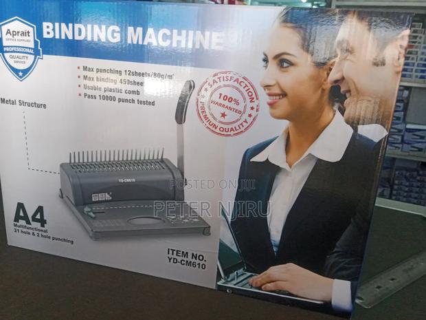 Commercial A4 Office Binding MACHINE Available - thumbnail 3