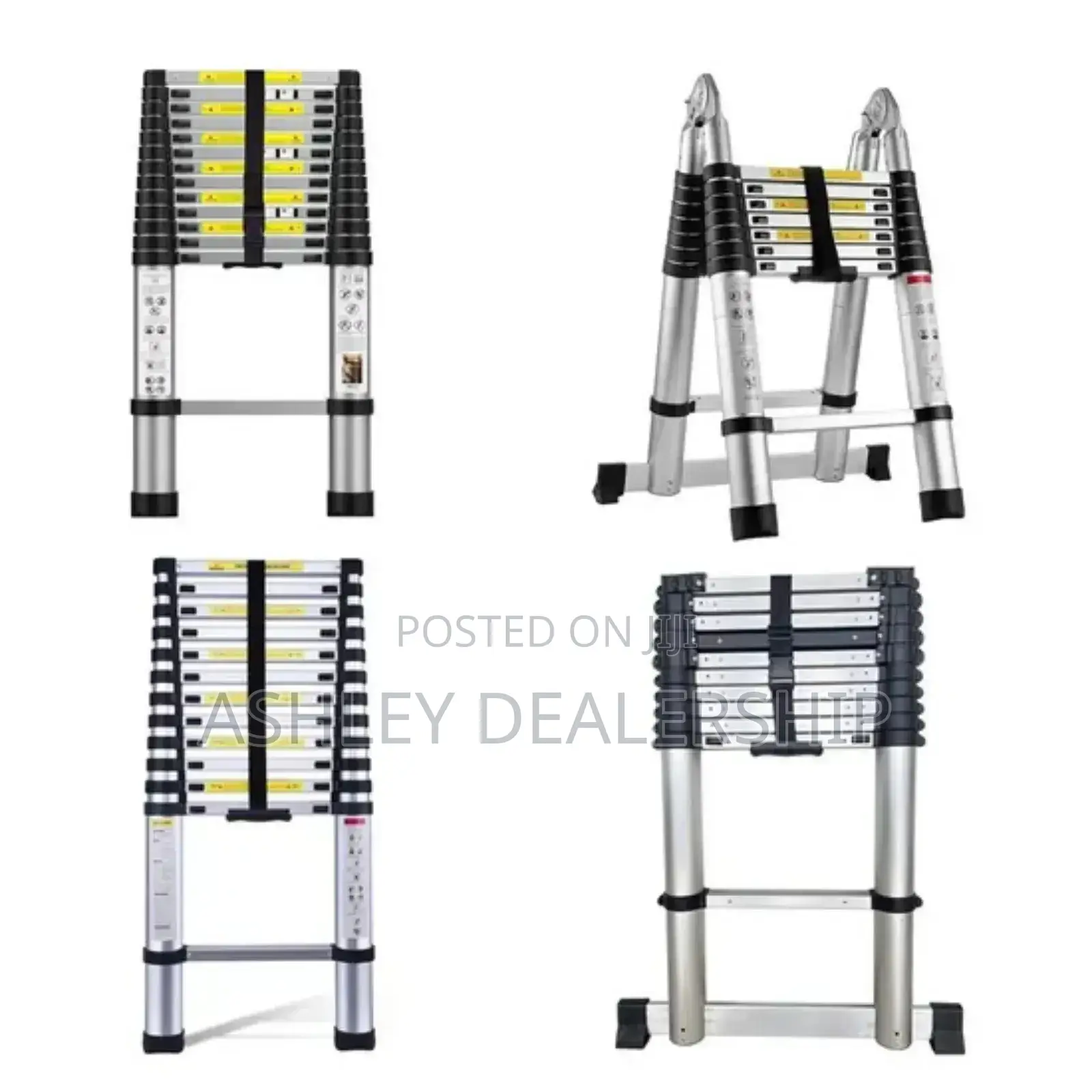 Aluminum Telescopic Ladder 2.6m