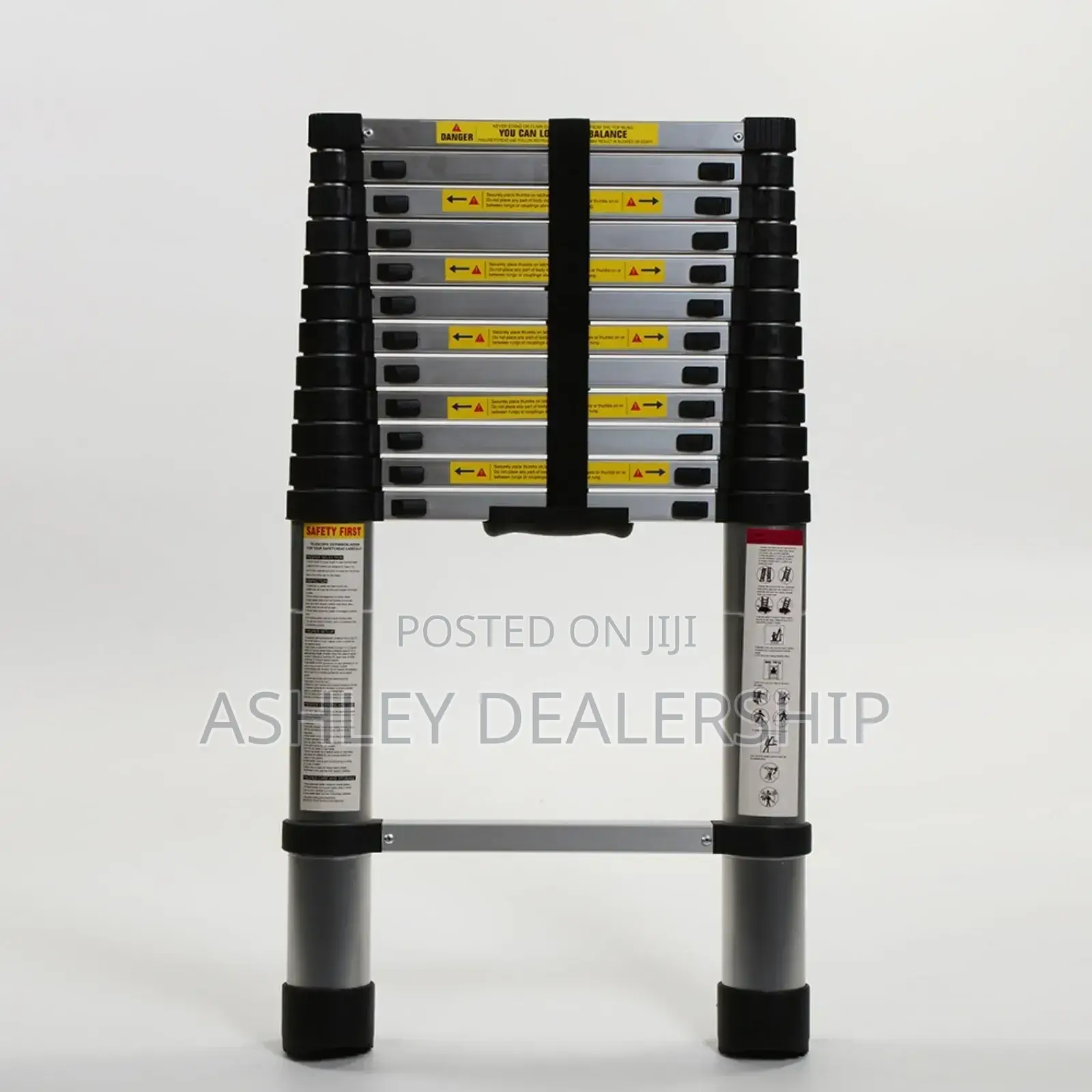 Aluminum Single Telescopic Ladder 4.1m