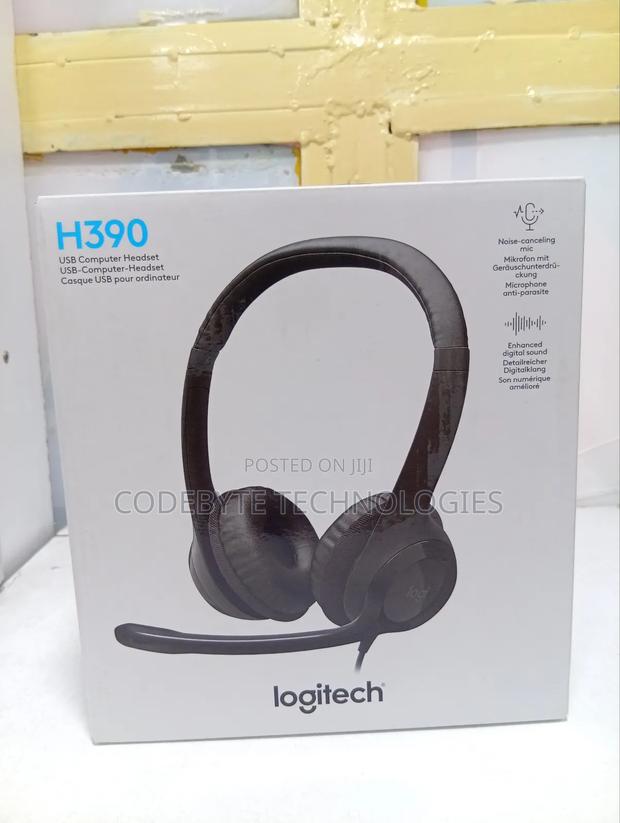 Logitech H390 Usb Headset With Noise-Canceling Microphone - main view