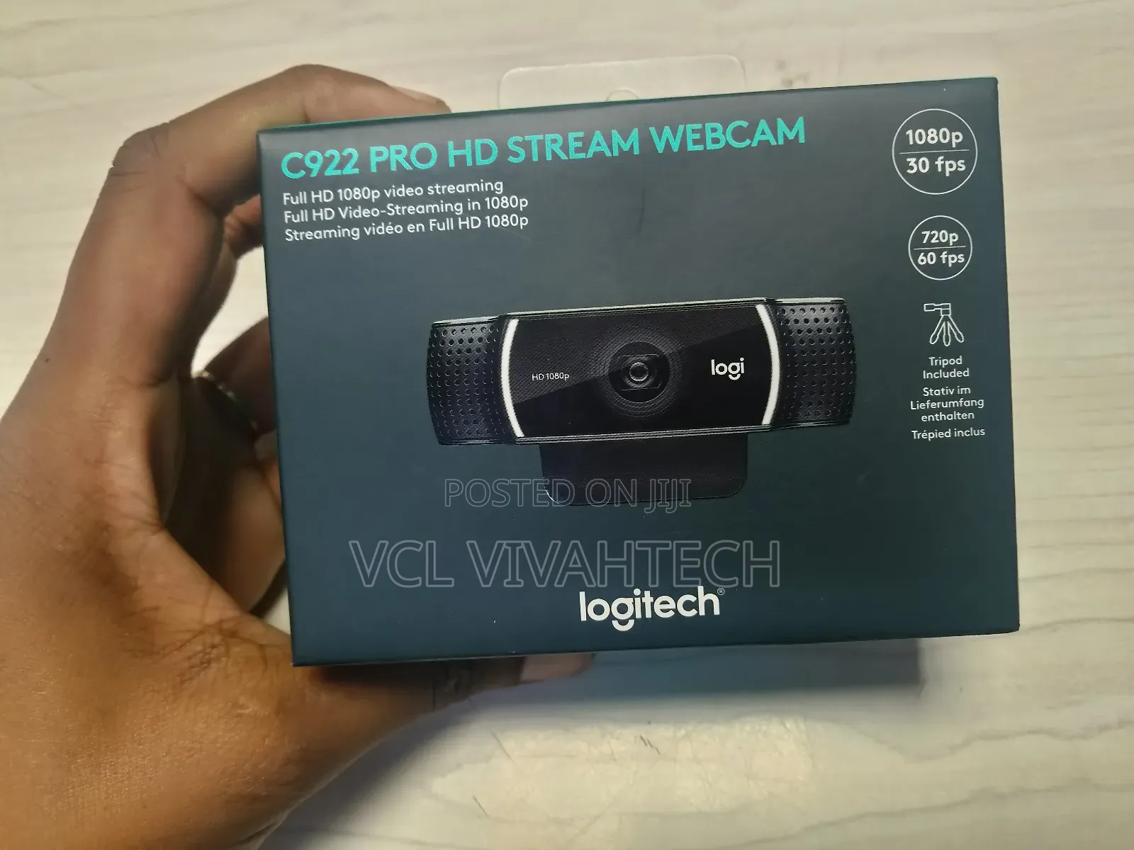 Logitech C922 Pro Hd Stream Webcam