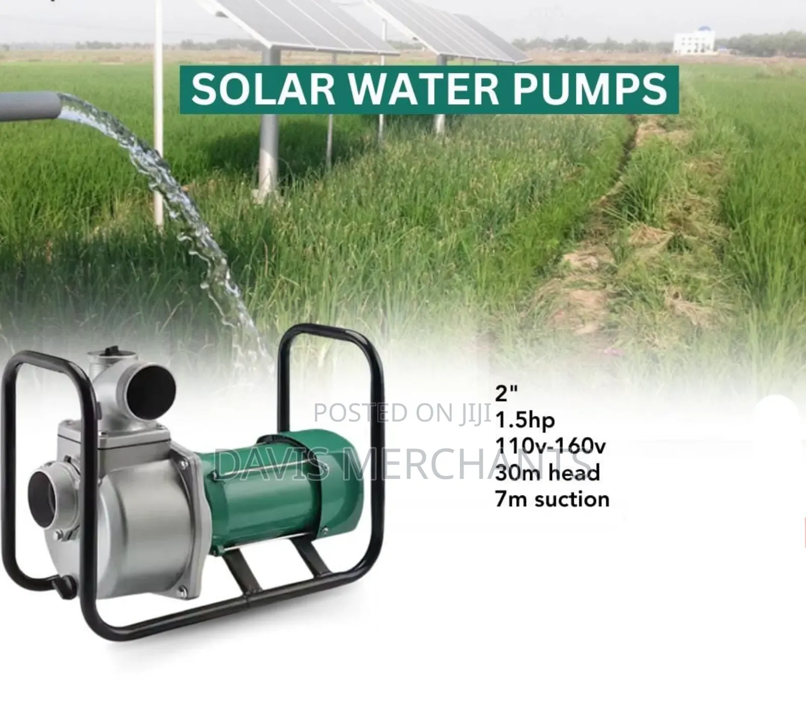 1.5hp Solar Water Pump