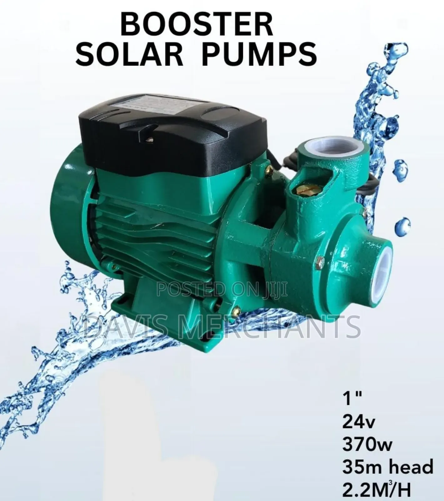 24v Booster Solar Pump