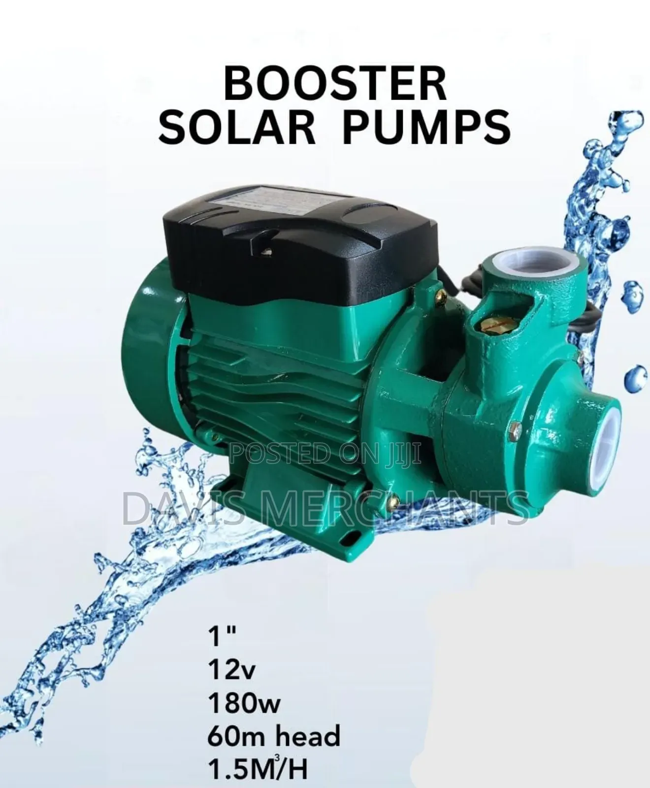 12v Booster Solar Pump