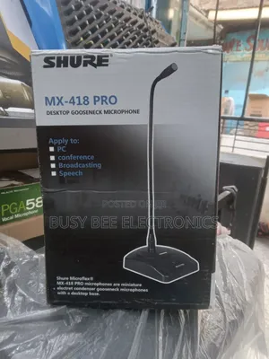 MX-418 Pro Gooseneck Microphone