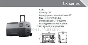 Cx30 30L Alpicool Car Refrigerator / Freezer Car Fridge